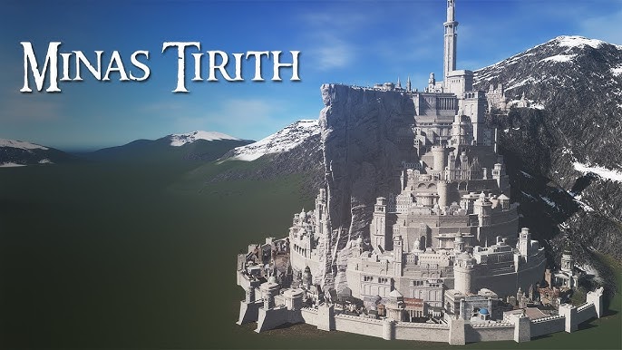 Detailed Map of Minas Tirith [7299x5009] : r/MapPorn
