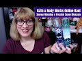 Bath & Body Works Online Haul - Snowy Morning & Frosted Snow Blossom Review