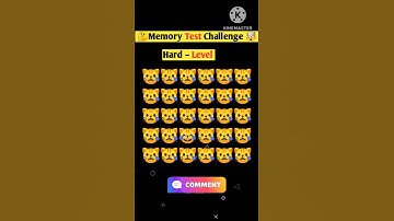 Memory Test 🤯  || Find The Odd Emoji Out🧐 || Emoji Puzzle Quiz|| Part 18 || #quiztime #Shorts