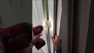 How To Hang An Interior Door Perfectly #construction #carpentry #learn