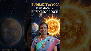 Activate Budhaditya Yoga: The Secret to Massive Business Growth! #careergrowth #vedicastrology