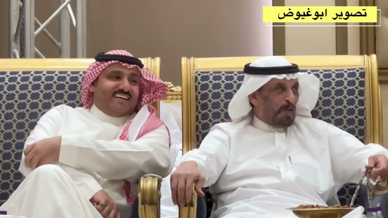 طاروق فهيد الشاطري و محمد بن مشيط من حفل الدمام تاريخ ٥_٢_١٤٤٦