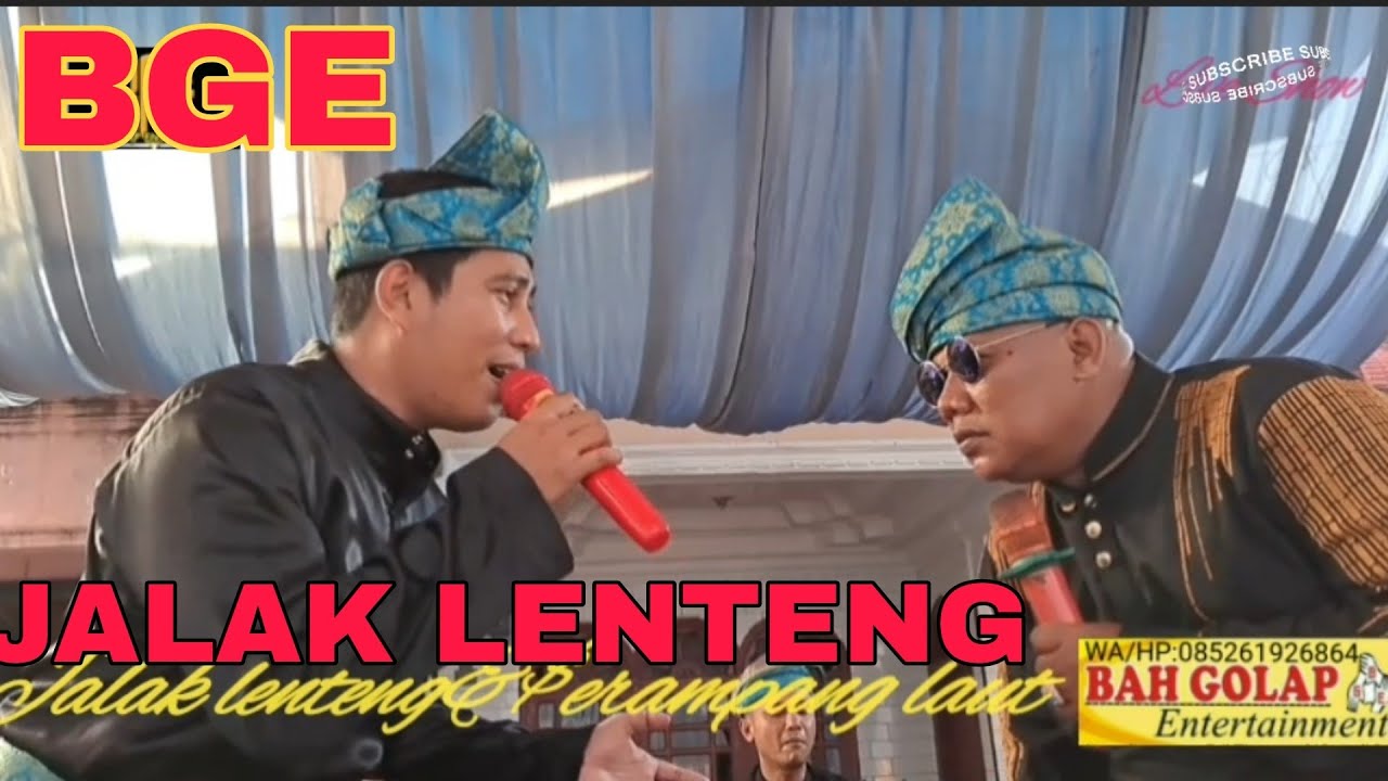 JALAK LENTENG & $ERAMPANG LAUT//ORKES MELAYU KOCAK & LUCU _BAH GOLAP ENTERTAINMENT MEDAN INDONESIA