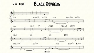 Black Orpheus Backing Track (BPM 100) chords