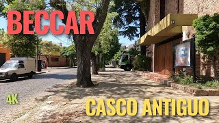 【4K】Calle Gervasio Posadas 🚶♂️ Beccar - San Isidro - Buenos Aires - Argentina 2022