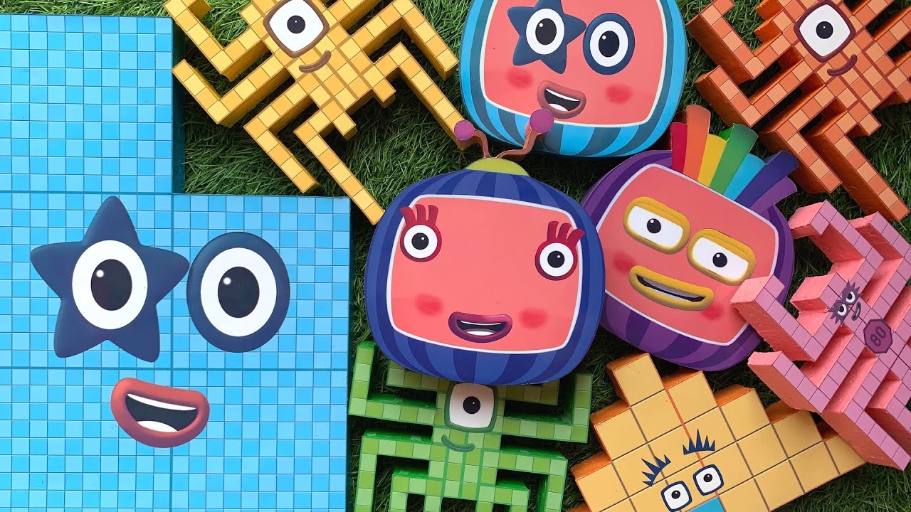 Numberblocks 425 Looking for Numberblocks NEW 500 425 Puzzle Tetris Space ASMR ...