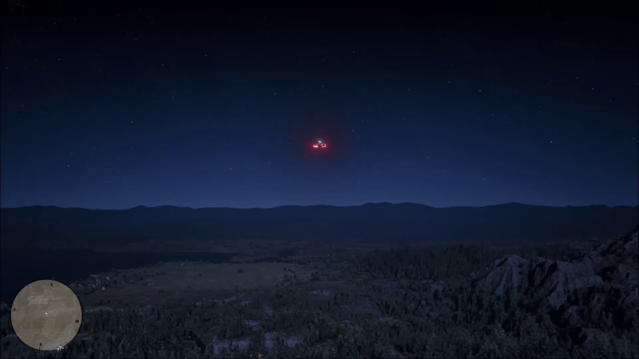 Second UFO/Flying saucer - Red Dead Redemption 2 (Location and View)
