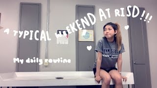 My Typical Weekend at RISD | Daily Routines | Tiffany Weng