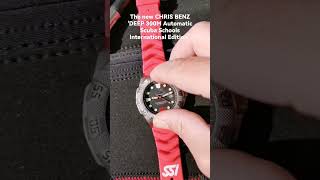 The new CHRIS BENZ 'DEEP 300M Automatic Scuba Schools International Edition' #WeAreSSI #diveSSI The new CHRIS BENZ 'DEEP 300M Automatic Scuba Schools International Edition' #WeAreSSI #diveSSI