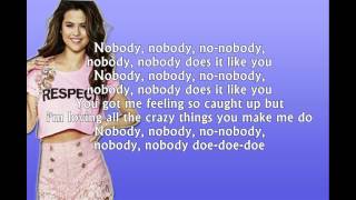 Selena gomez - nobody does it like you ...