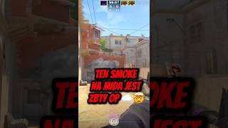 TEN SMOKE NA MIDZIE JEST ZBYT OP! 🤯☁️ #cs2 #gamechanger #shorts #mirage #counterstrike #gaming