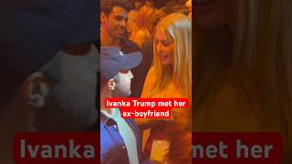 Ivanka Trump met her ex-boyfriend #trump #usa #miami#formula1