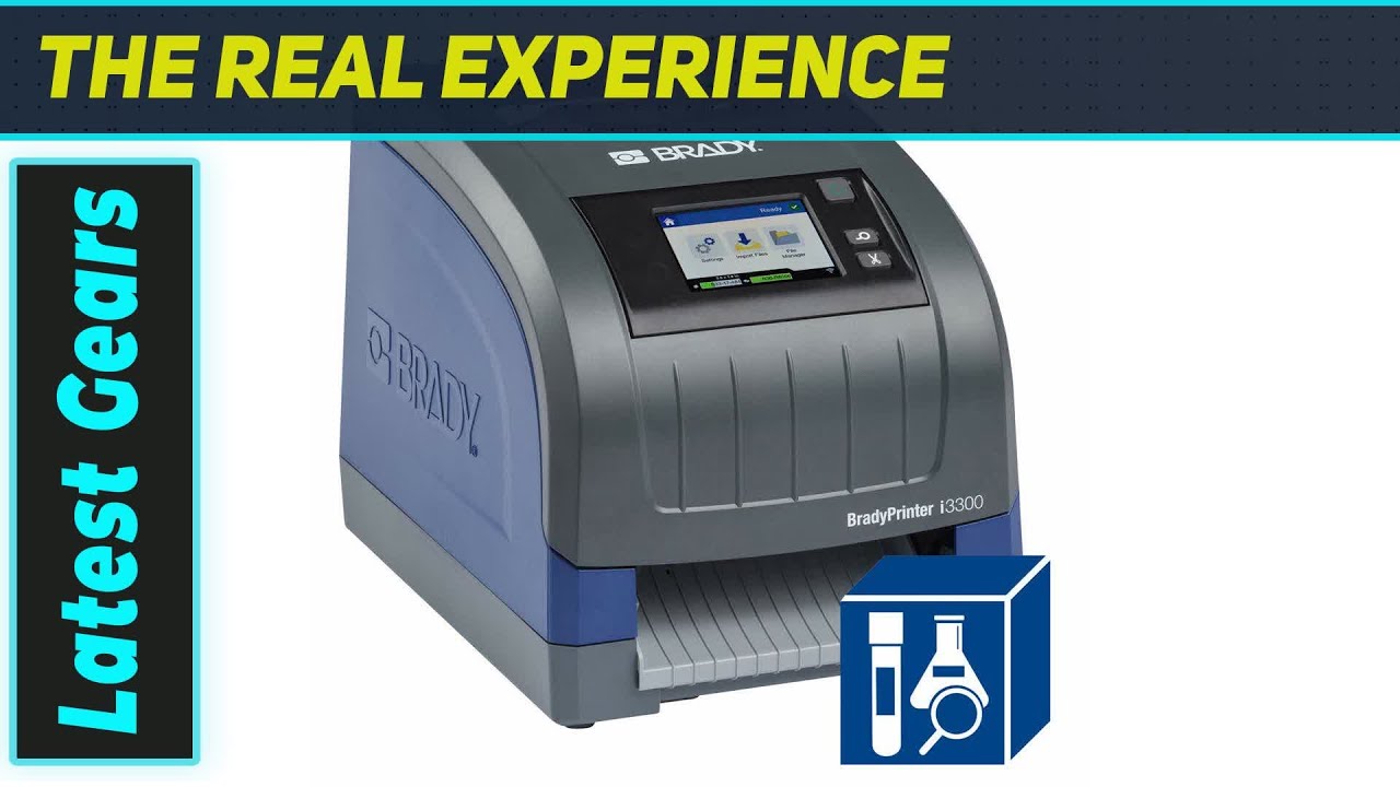 BradyPrinter i3300: Best Lab Labeling System for Efficiency