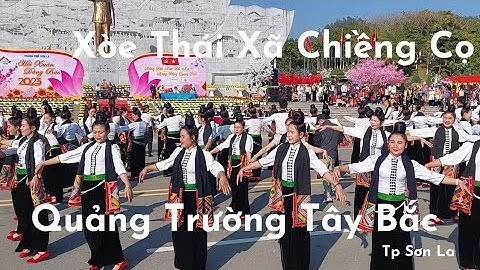 Phần Thi Xòe Thái | Xã Chiềng Cọ | Hội Xuân Dâng Bác 2023 tại Quảng Trường Tây Bắc