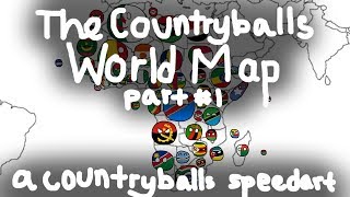 Countryballs Speedart  Africa  The Countryballs World Map 1  Thank You For 200