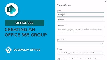 Creating Office 365 Groups