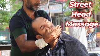 Head massage, hair massage, shoulder, back, Neck massage for full Relaxation  I Master Anil Barber I