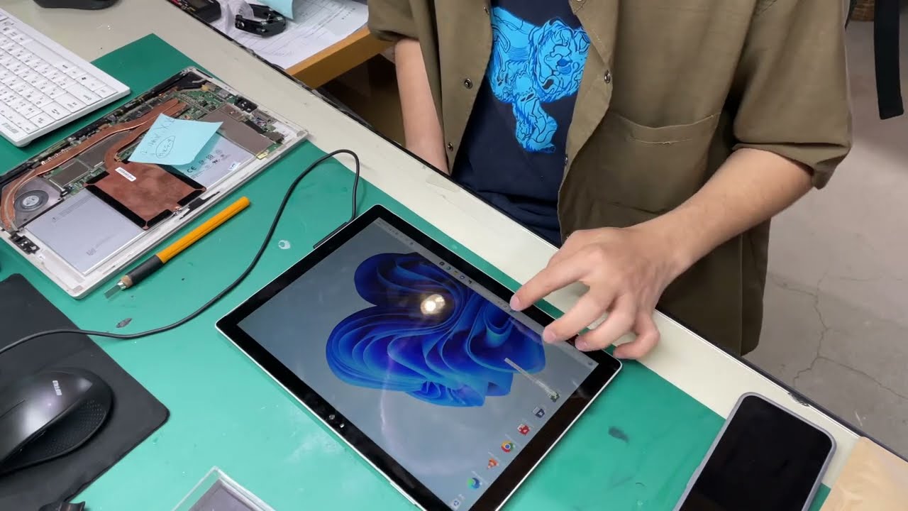 最終値下げ！！大画面 Androidタブレット 修理できる方 ジャンク ゆるレビュー]3,000円で買った2018年製のジャンクAndroidタブレット