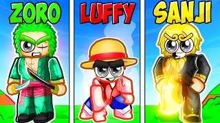 I Became EVERY Straw Hat In ONE VIDEO in Blox Fruits