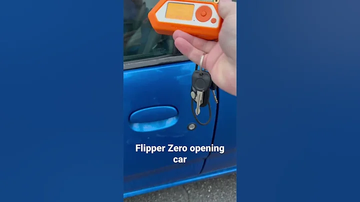 Flipper Zero opening car