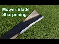 How To Sharpen Lawn Mower Blades