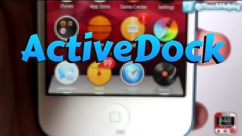 ActiveDock: OS X Inspired Cydia tweak for iPhone, iPod Touch & iPad