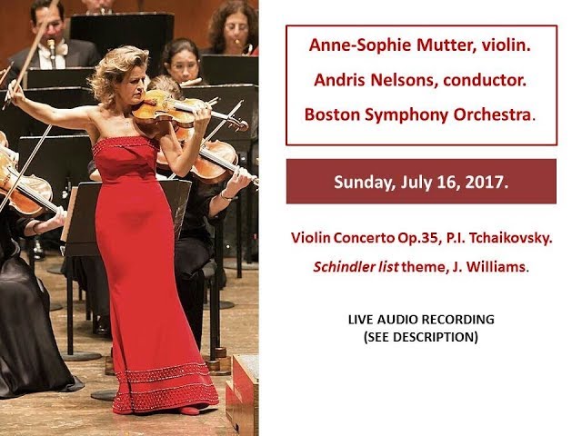 ANNE SOPHIE MUTTER (16/07/2017), Violin Concerto Op.35