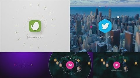 DOTS CONNECTION LOGO REVEAL ►  AFTER EFFECTS TEMPLATES