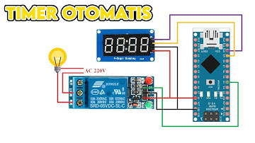 CARA MEMBUAT TIMER OTOMATIS DENGAN ARDUINO | SEVEN SEGMENT TM1637
