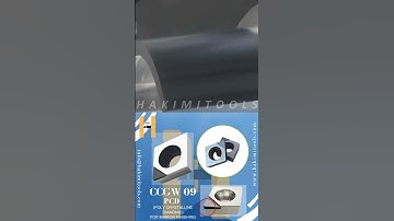 Mirror Finishing Insert  (PCD) CCGW ||@Hakimitools||@htekpro||