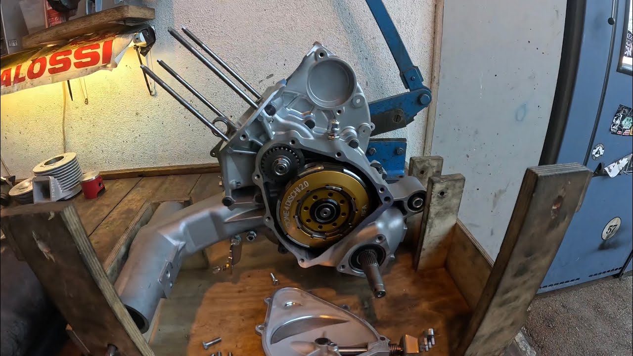 Fr4t Engine BFA-FRT 180cc - the ultimate touring engine? Vespa smallframe engine ...
