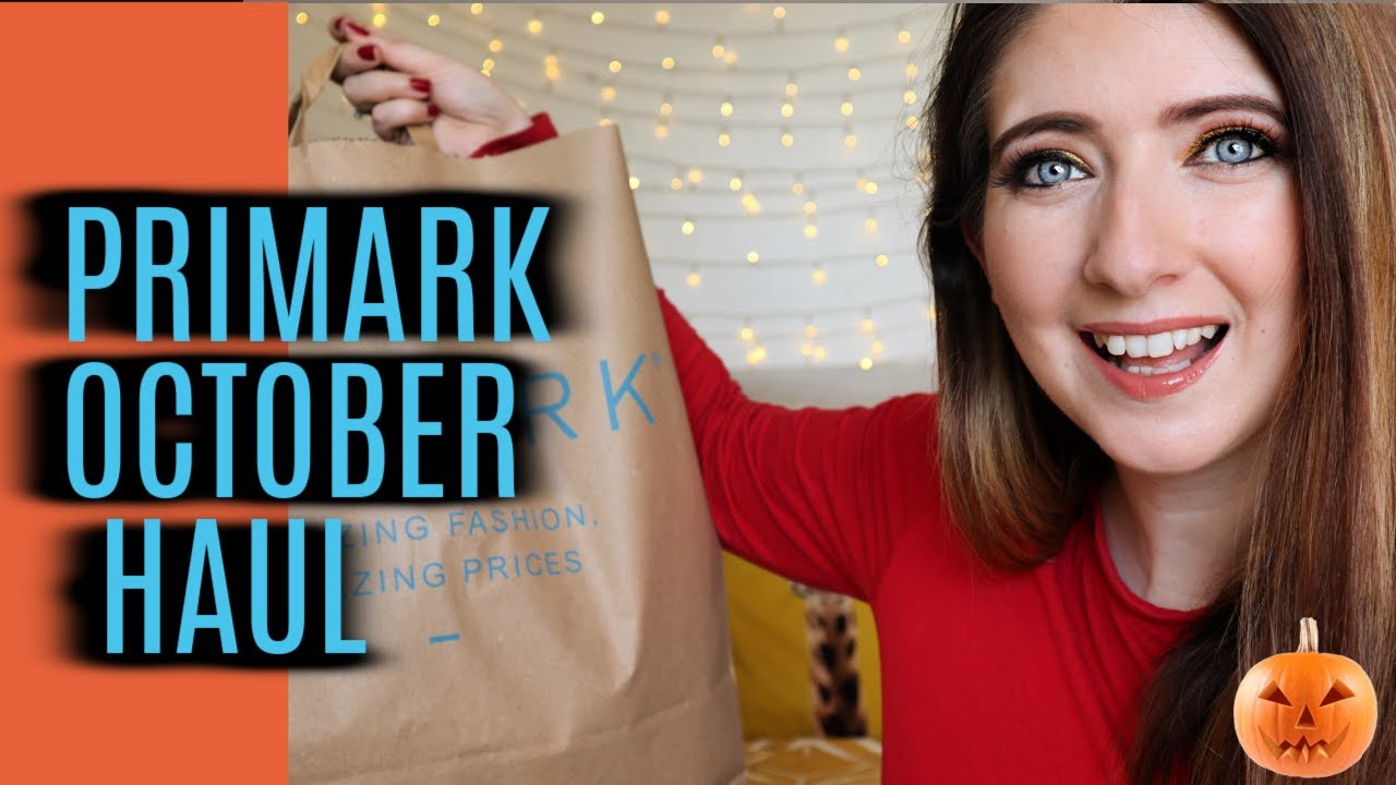 PRIMARK HAUL OCTOBER PRIMARK TRY ON HAUL 2020 | WILLOW BIGGS