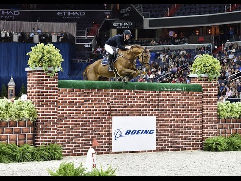 Jos Verlooy and Sunshine jump 611 to win The Boeing Company Puissance