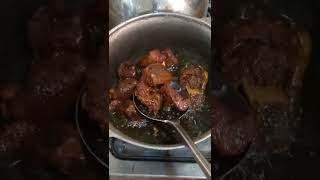 Frying Meat