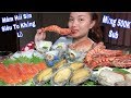 🇯🇵Tôm Nữ Hoàng,Cua Gai,Bào Ngư,Bạch Tuộc,Cá Hồi,Hào, Sò Mai,Ốc Gai - Ăn Mừng 500K Sub# 279