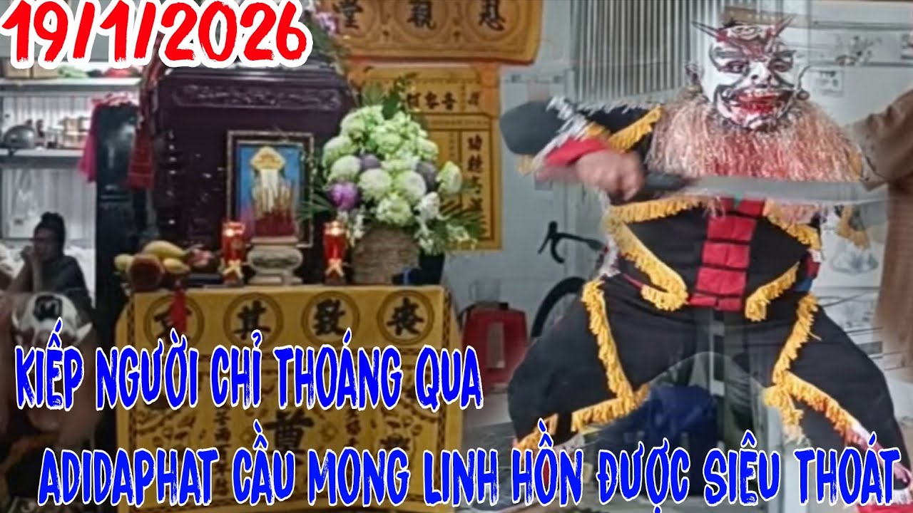 Đã qua một kiếp người trần gian là cõi tạm nammoadidaphat