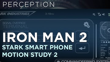 Stark Phone Motion Study 2- Iron Man 2