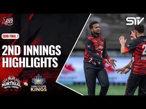 2nd Innings Highlights | Montreal Royal vs Vancouver Kings | Semi-Final 1 | Canada Super 60 | HA1J