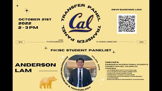 UC Berkeley Transfer Student Panel 2022 (FHISC x FH Honors Connection x FH Data Science AI)