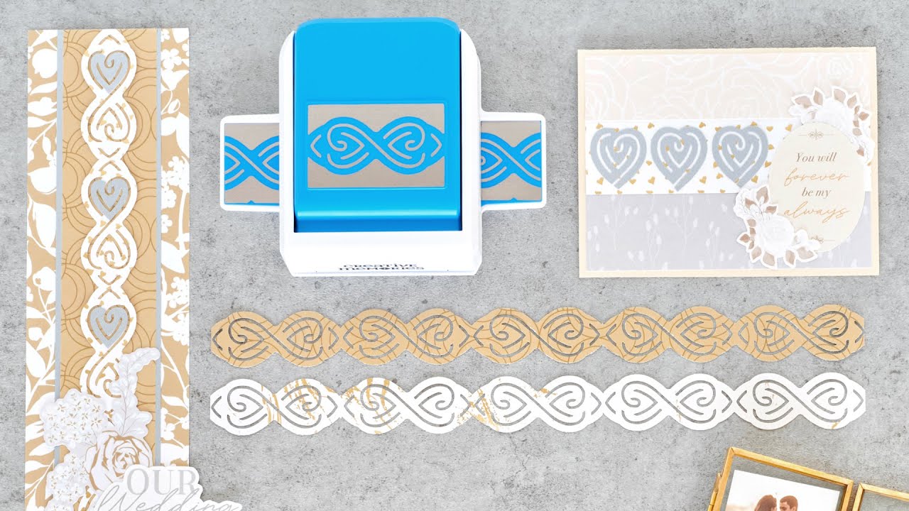Infinity Heart Border Punch by Creative Memories YouTube