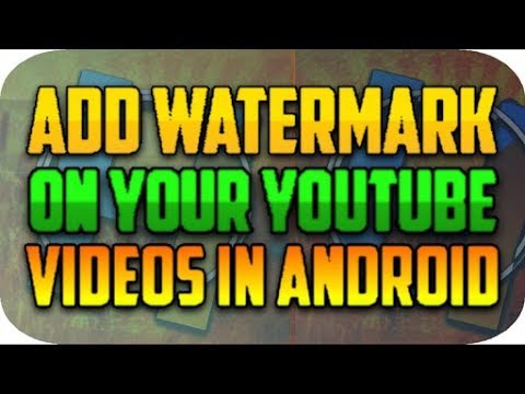 how to add watermark to youtube video