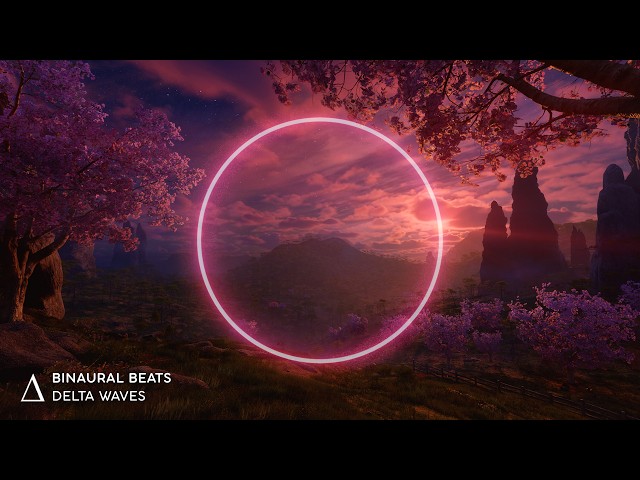 DREAM WAVES 🎧 Sleep Music [Delta 2Hz] Binaural Beats Insomnia Healing 🌸 Spring Ambience class=