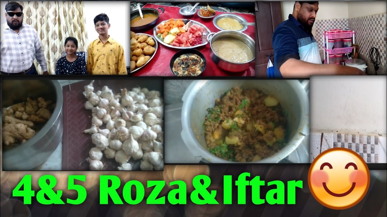 4&5 Roza&Iftar 🤲#Naseem saab cooking Kare😀🥱 #saif Naifa Vlogs 