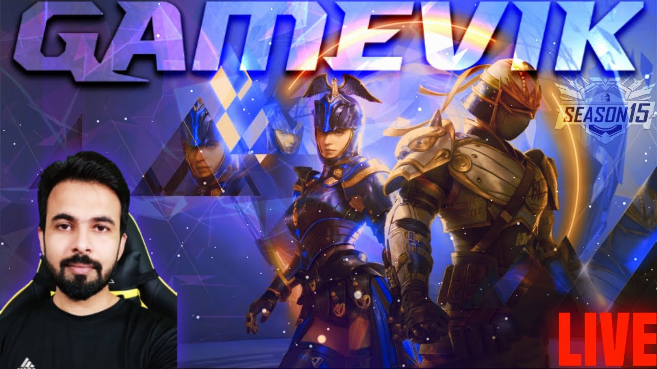 PUBG MOBILE LIVE Gameplay with GAME VIK