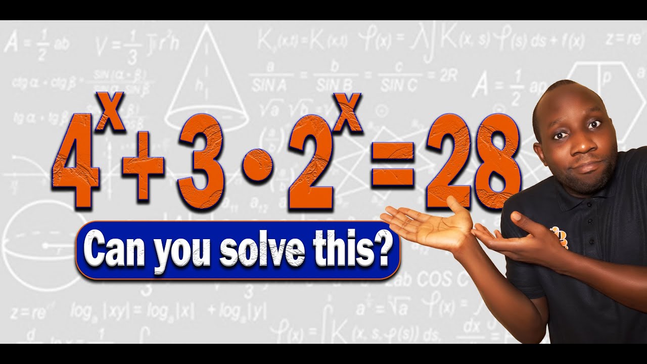 Can You Solve This Exponential Equation? - YouTube