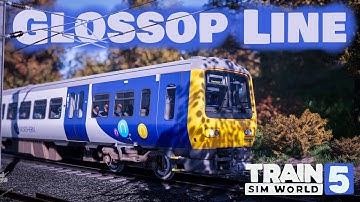 Glossop Line in Autumn | Class 323 from Hadfield to Manchester | Train Sim World 5 | #042