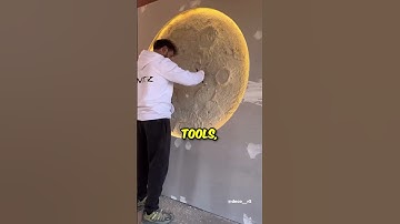 Realistic Moon Wall Art 😍