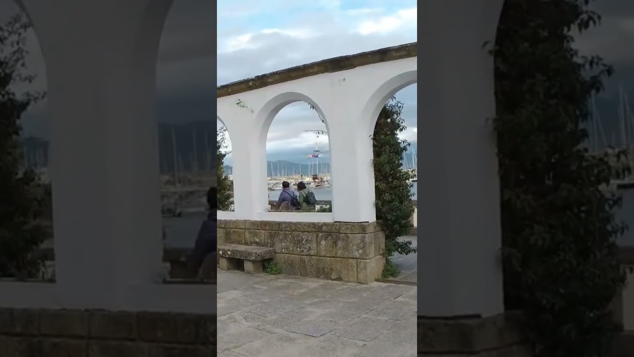 2 videos imperdibles de Baiona, sabías que llegó Pinzón?  #carabela #pinta #muralla