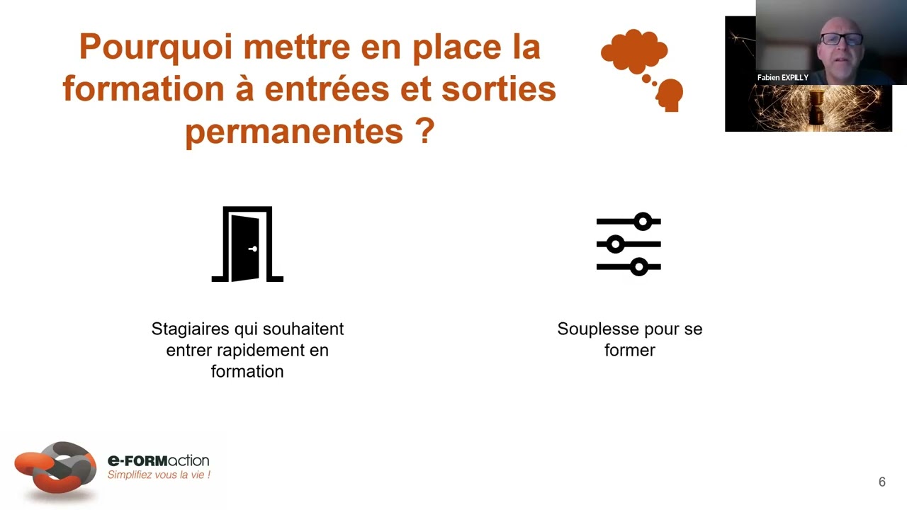 Incontournables du FP 02 : Identifier les principes de la formation à entrées et sorties permanentes