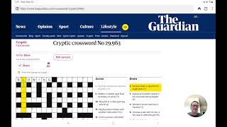 Guardian Cryptic Crossword (Wednesday, 25 March 2026)